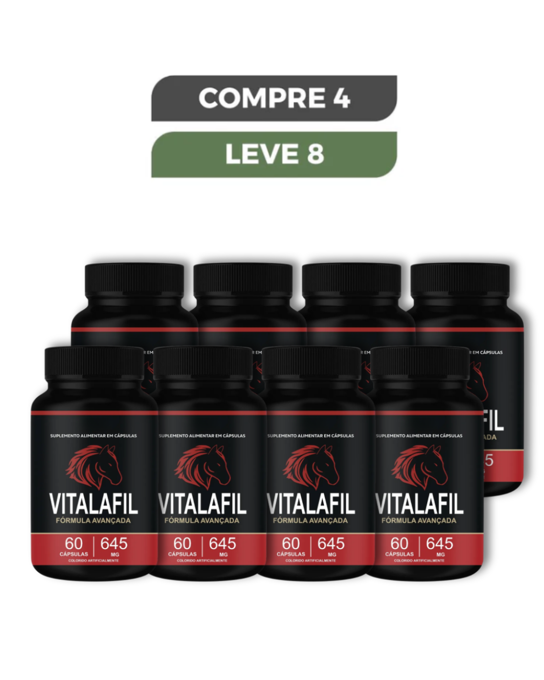 Vitalafil Original 60 Cápsulas - O Melhor Amigo Do Homem + Frete Grátis