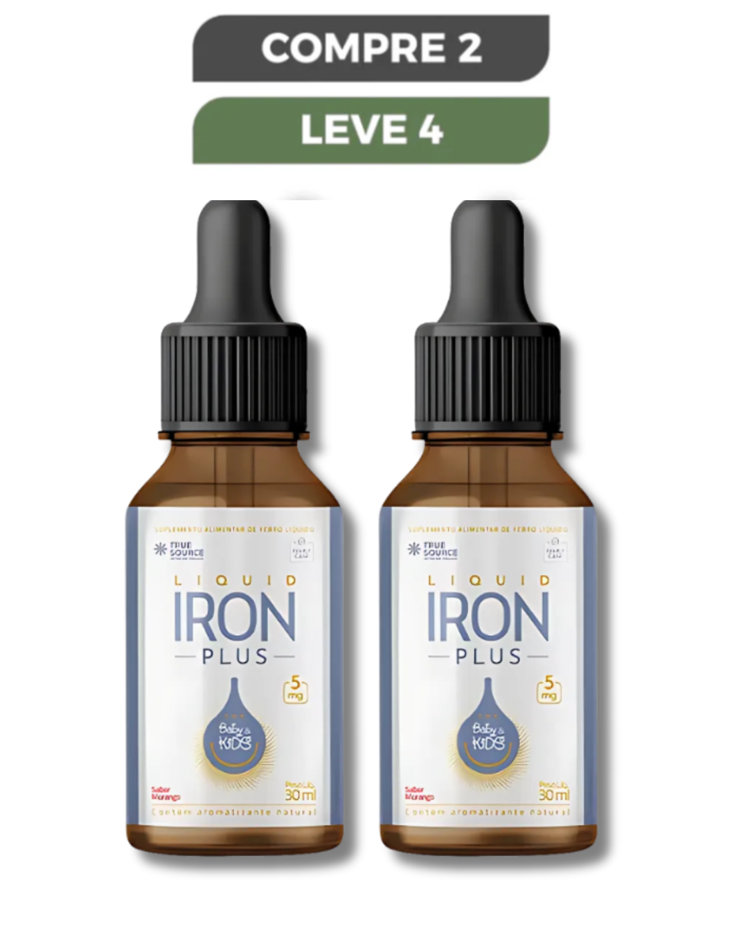 Iron Plus Original 30ml - Suplemento Natural para o Bem-Estar + Frete Grátis