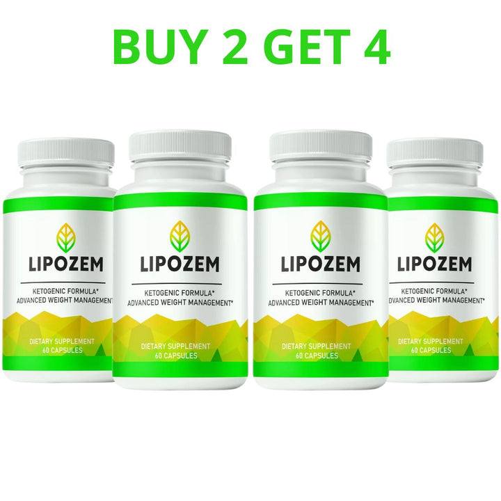 Lipozem 60 Capsules - Healthy Weight Loss + Free Shipping