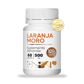 LARANJA MORO VITA C  Emagrecedor Natural 500MG 60 CÁPS